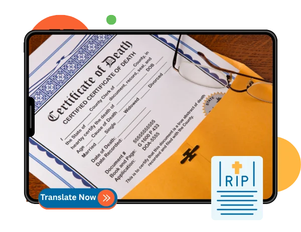 Why Choose Cesco for Death Certificate Translation?