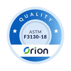 Certification Badge for ASTM F3130-18